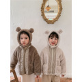 Children's Stitching Lamb Wool Sweater